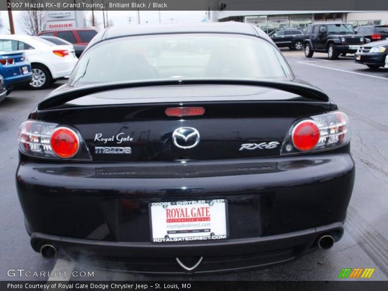 Brilliant Black / Black 2007 Mazda RX-8 Grand Touring