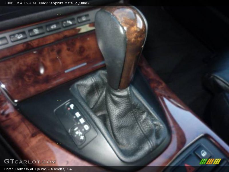 Black Sapphire Metallic / Black 2006 BMW X5 4.4i