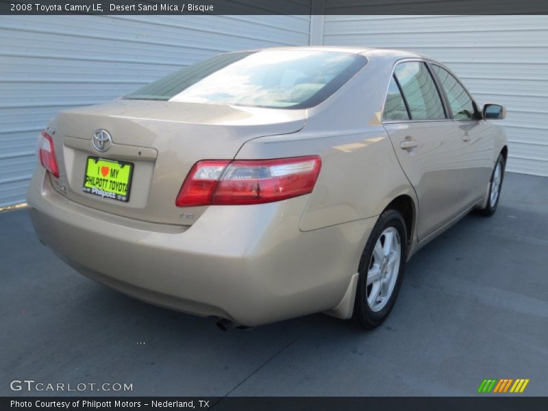 Desert Sand Mica / Bisque 2008 Toyota Camry LE