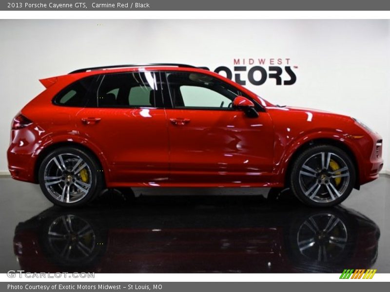 Carmine Red / Black 2013 Porsche Cayenne GTS