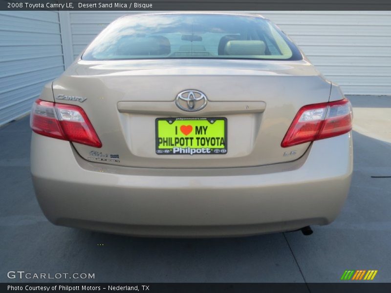 Desert Sand Mica / Bisque 2008 Toyota Camry LE