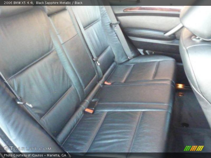Black Sapphire Metallic / Black 2006 BMW X5 4.4i