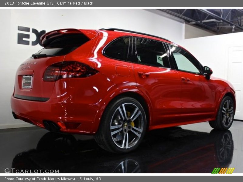 Carmine Red / Black 2013 Porsche Cayenne GTS