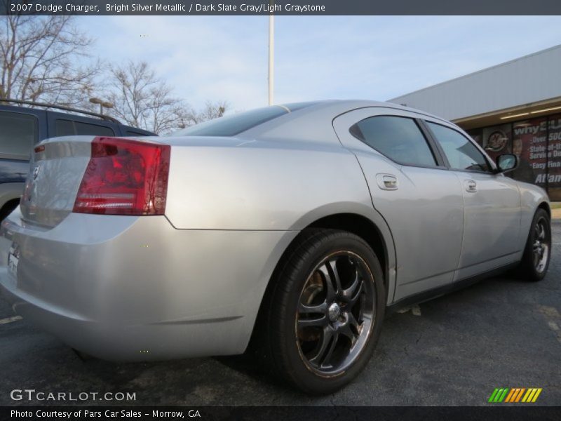 Bright Silver Metallic / Dark Slate Gray/Light Graystone 2007 Dodge Charger