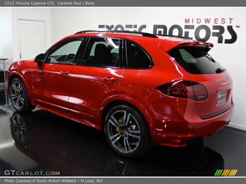 Carmine Red / Black 2013 Porsche Cayenne GTS