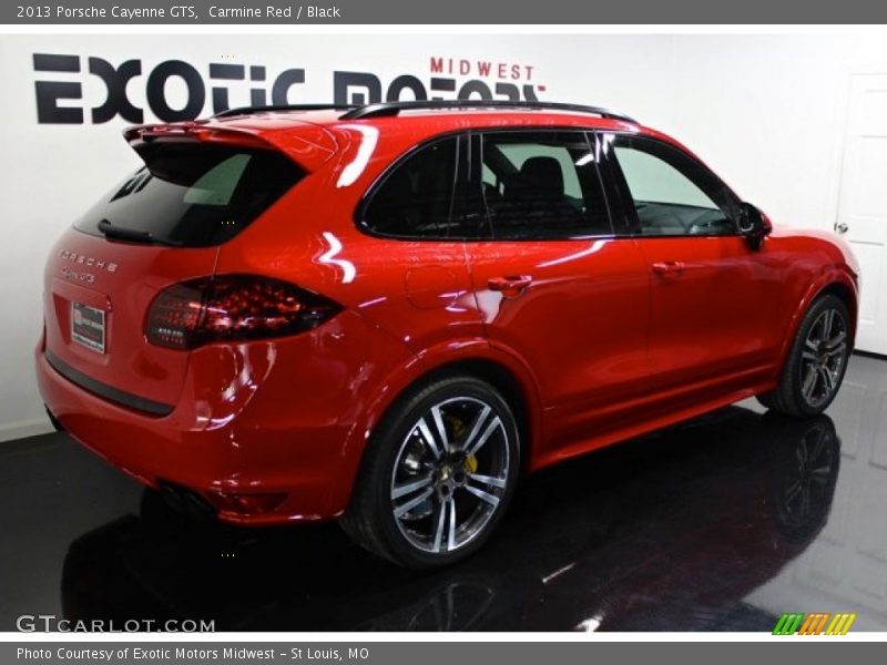 Carmine Red / Black 2013 Porsche Cayenne GTS