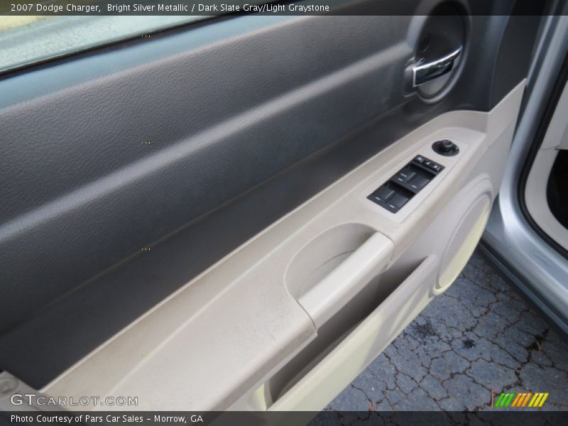 Bright Silver Metallic / Dark Slate Gray/Light Graystone 2007 Dodge Charger