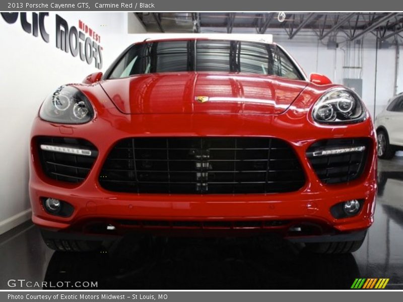 Carmine Red / Black 2013 Porsche Cayenne GTS