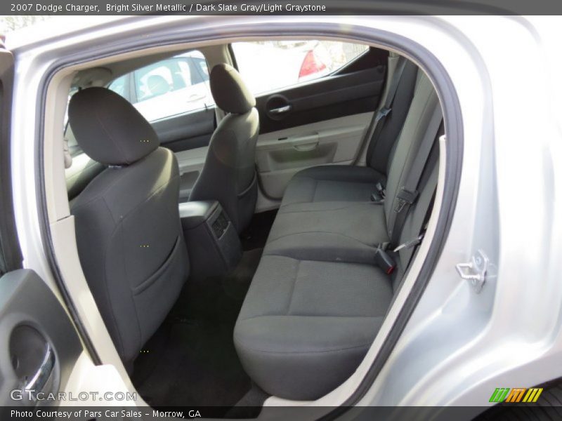 Bright Silver Metallic / Dark Slate Gray/Light Graystone 2007 Dodge Charger