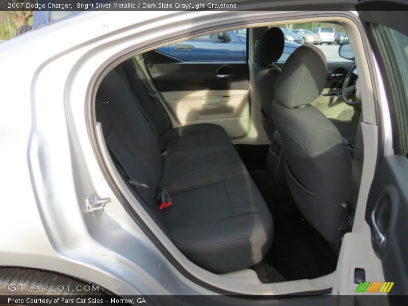 Bright Silver Metallic / Dark Slate Gray/Light Graystone 2007 Dodge Charger