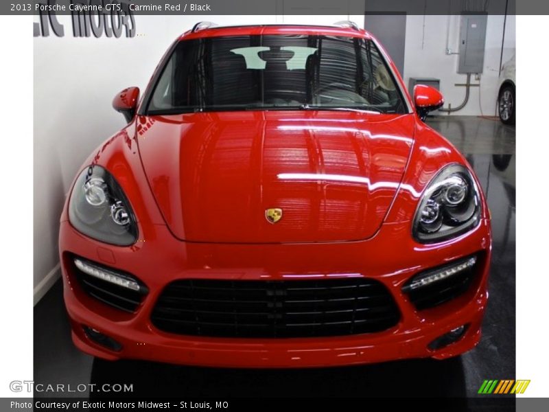 Carmine Red / Black 2013 Porsche Cayenne GTS