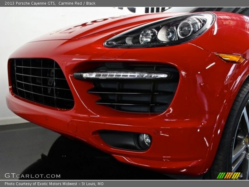 Carmine Red / Black 2013 Porsche Cayenne GTS