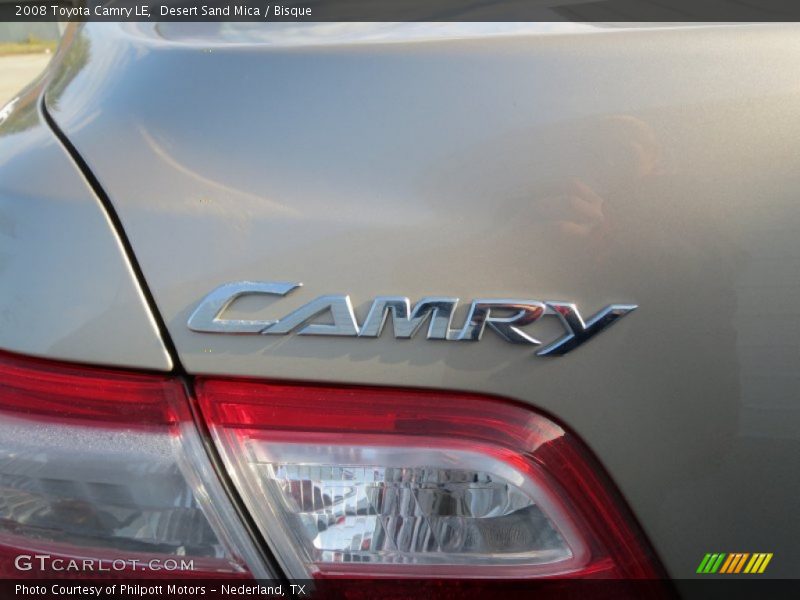Desert Sand Mica / Bisque 2008 Toyota Camry LE