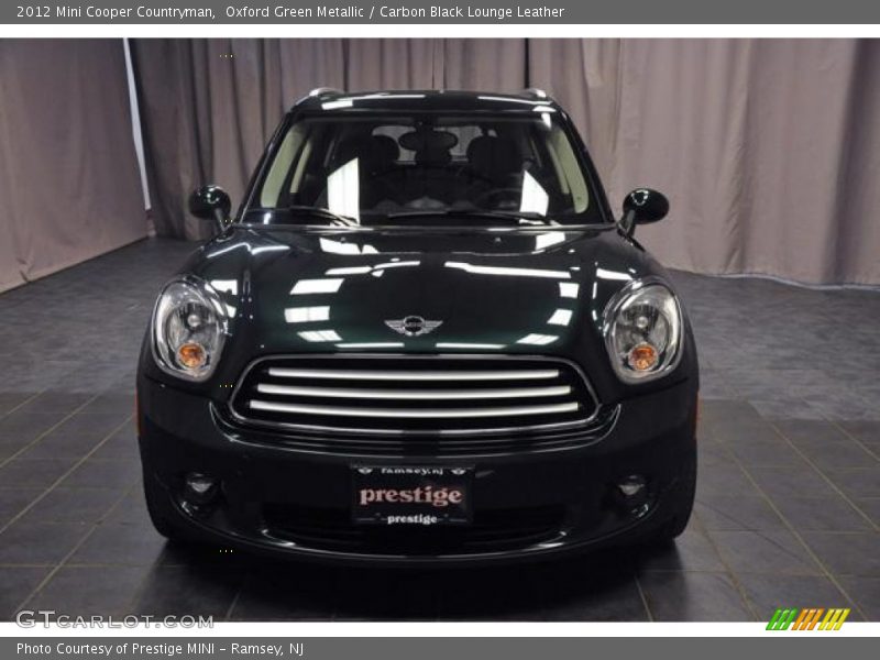 Oxford Green Metallic / Carbon Black Lounge Leather 2012 Mini Cooper Countryman