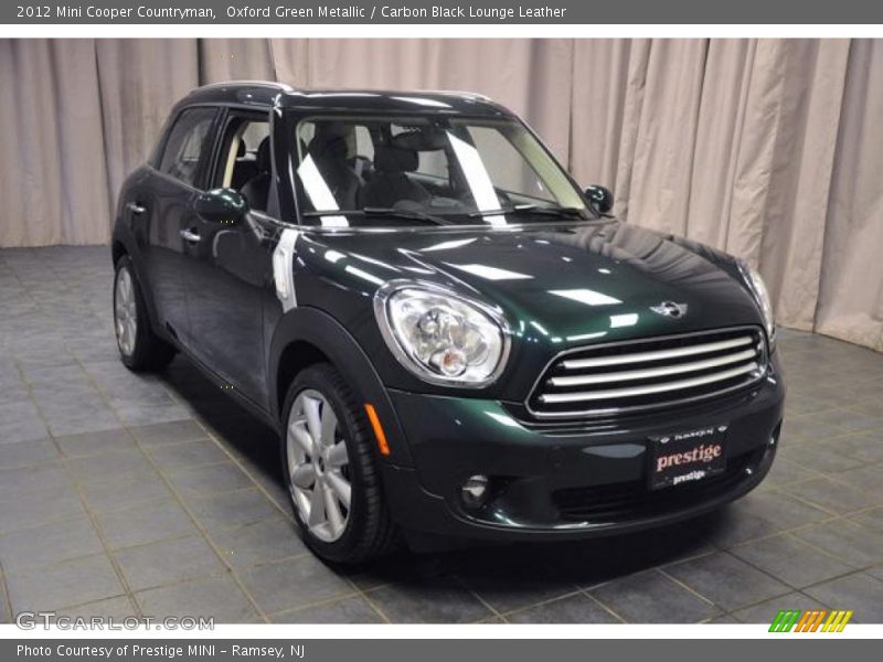 Oxford Green Metallic / Carbon Black Lounge Leather 2012 Mini Cooper Countryman