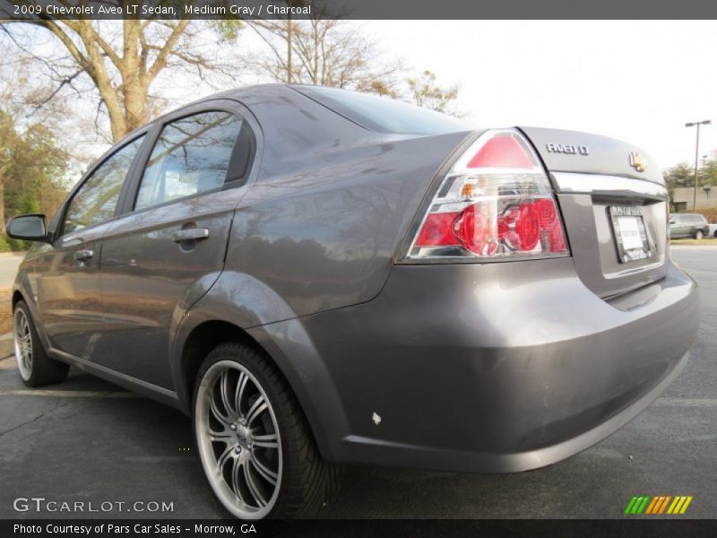 Medium Gray / Charcoal 2009 Chevrolet Aveo LT Sedan