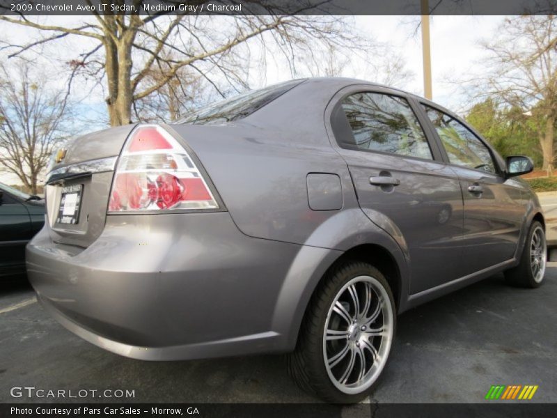 Medium Gray / Charcoal 2009 Chevrolet Aveo LT Sedan