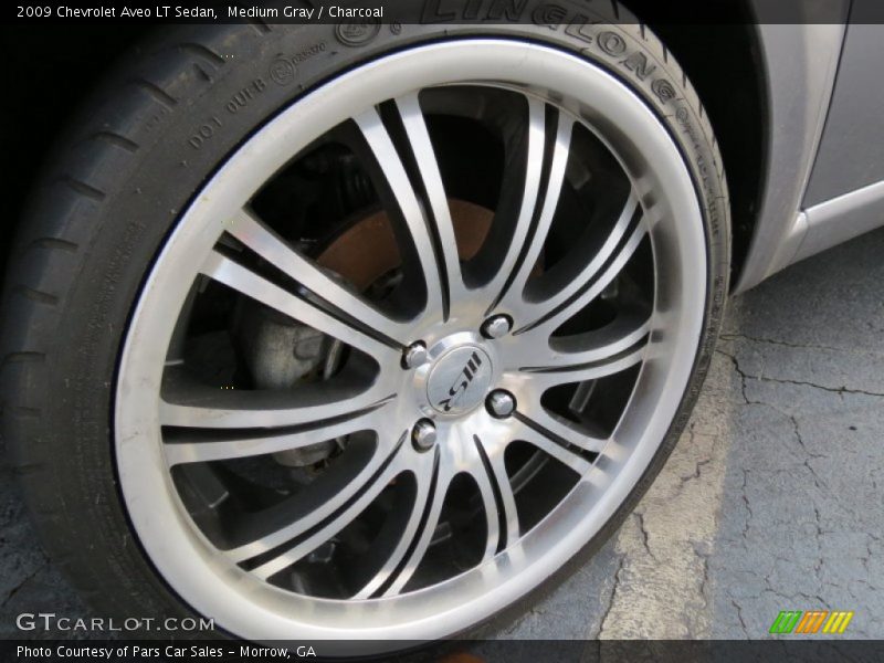 Medium Gray / Charcoal 2009 Chevrolet Aveo LT Sedan