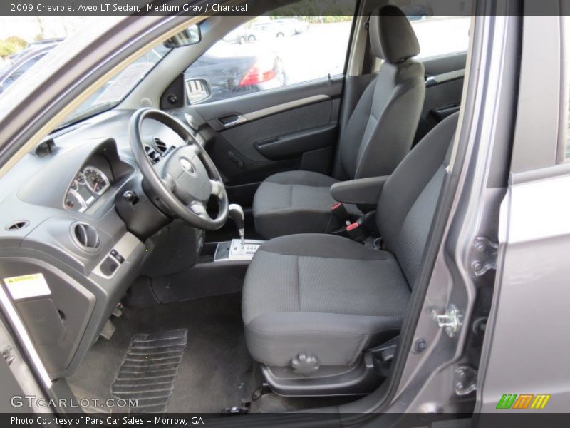 Medium Gray / Charcoal 2009 Chevrolet Aveo LT Sedan