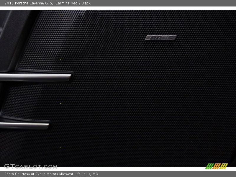 Carmine Red / Black 2013 Porsche Cayenne GTS