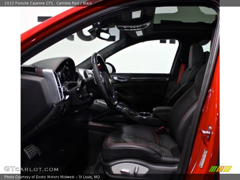 Carmine Red / Black 2013 Porsche Cayenne GTS