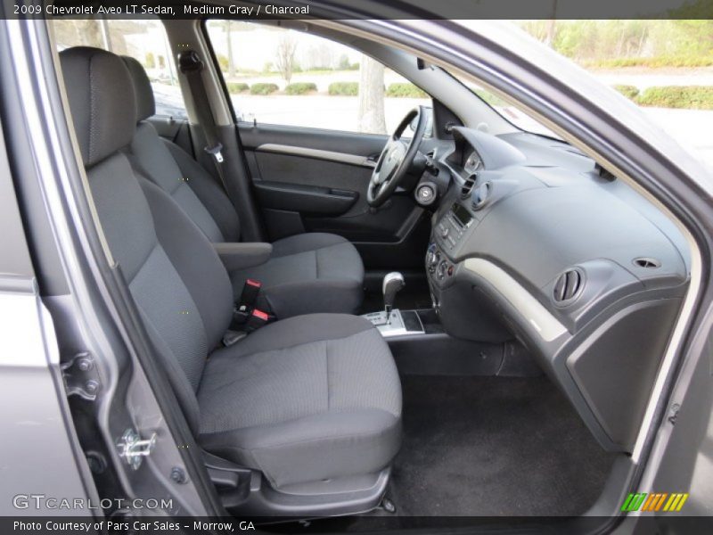Medium Gray / Charcoal 2009 Chevrolet Aveo LT Sedan