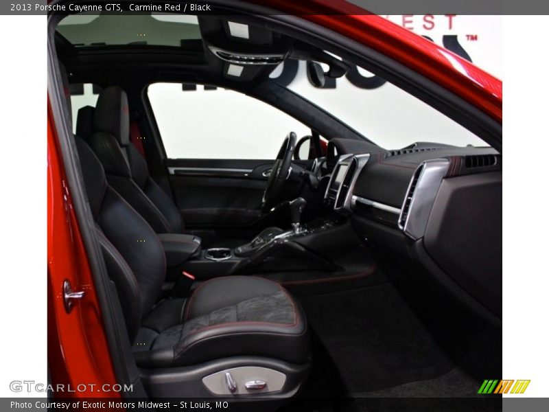 Carmine Red / Black 2013 Porsche Cayenne GTS