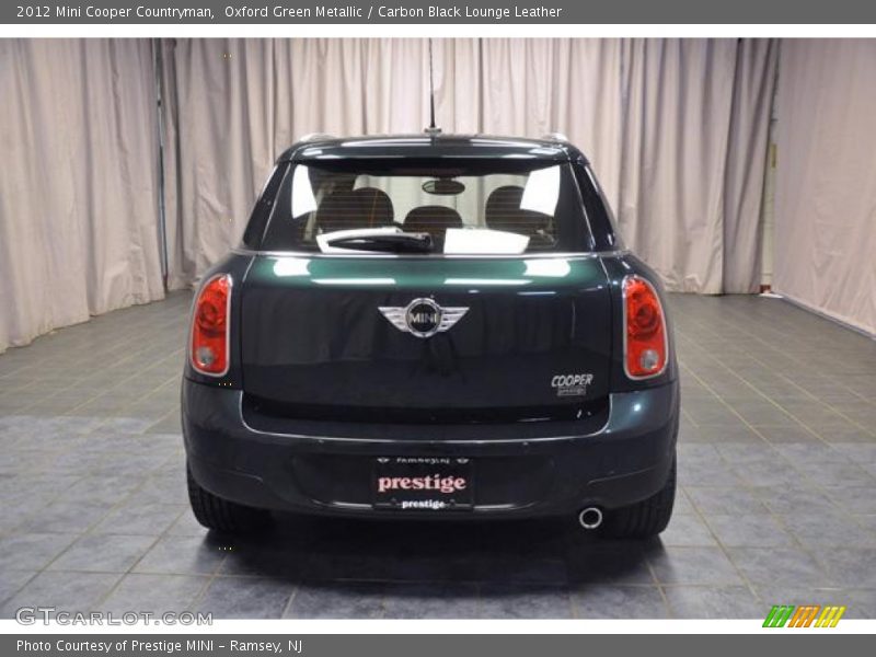 Oxford Green Metallic / Carbon Black Lounge Leather 2012 Mini Cooper Countryman