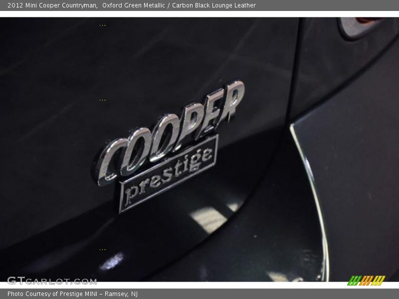 Oxford Green Metallic / Carbon Black Lounge Leather 2012 Mini Cooper Countryman