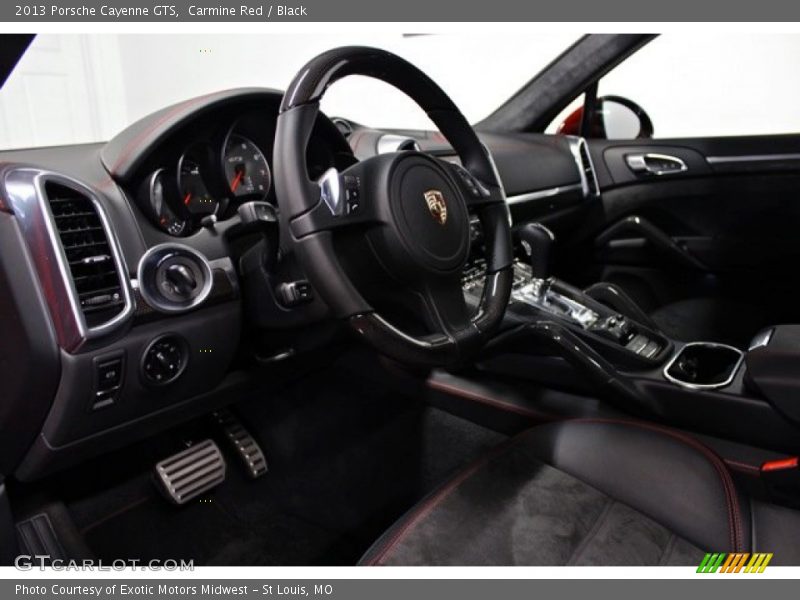  2013 Cayenne GTS Black Interior