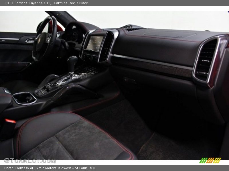 Dashboard of 2013 Cayenne GTS