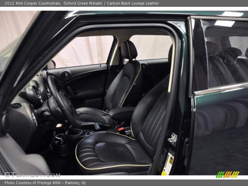 Oxford Green Metallic / Carbon Black Lounge Leather 2012 Mini Cooper Countryman