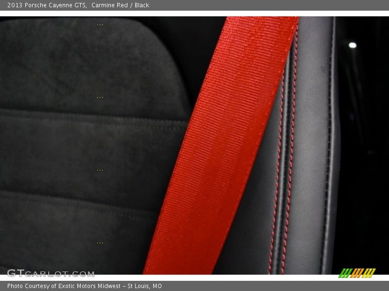 Carmine Red / Black 2013 Porsche Cayenne GTS