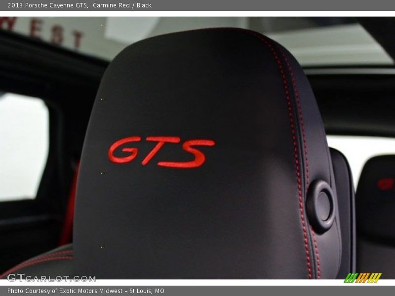 Carmine Red / Black 2013 Porsche Cayenne GTS
