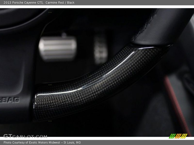 Carmine Red / Black 2013 Porsche Cayenne GTS