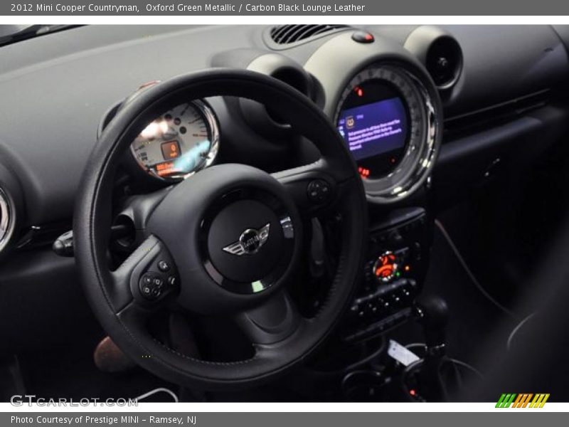 Oxford Green Metallic / Carbon Black Lounge Leather 2012 Mini Cooper Countryman