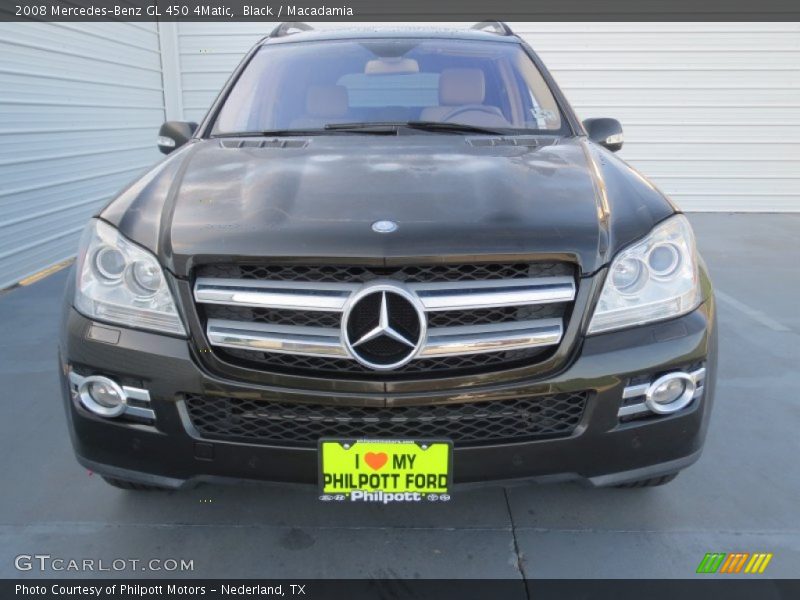 Black / Macadamia 2008 Mercedes-Benz GL 450 4Matic