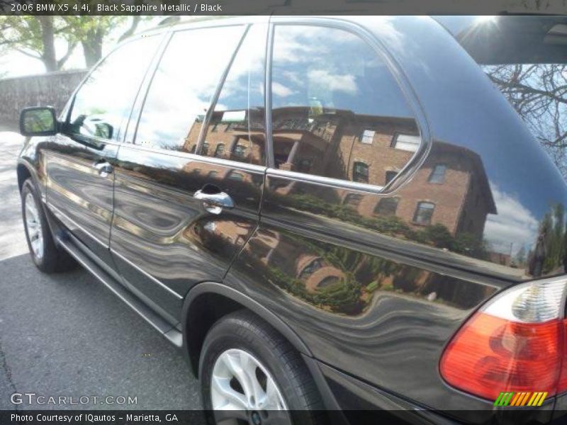 Black Sapphire Metallic / Black 2006 BMW X5 4.4i