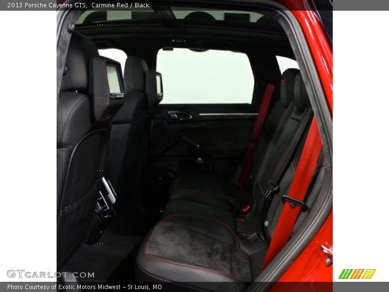 Carmine Red / Black 2013 Porsche Cayenne GTS
