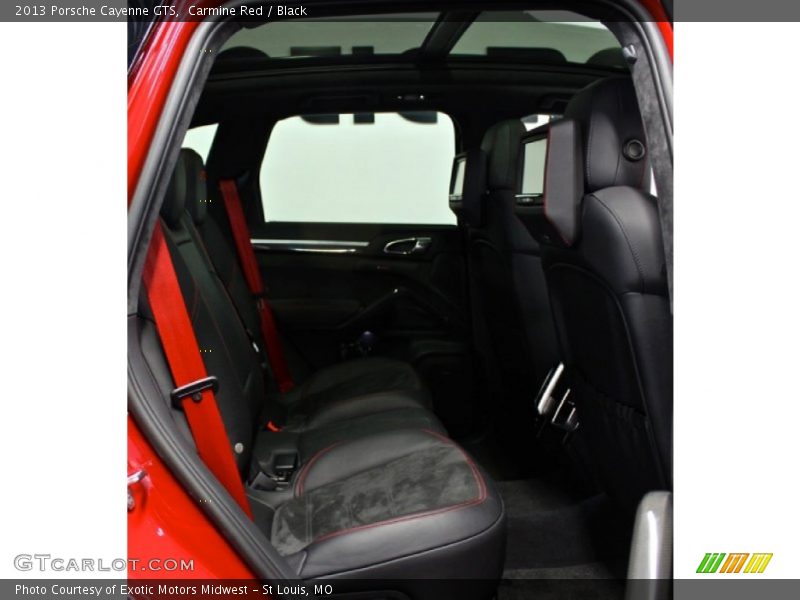 Carmine Red / Black 2013 Porsche Cayenne GTS