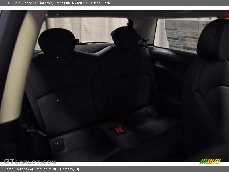Reef Blue Metallic / Carbon Black 2013 Mini Cooper S Hardtop
