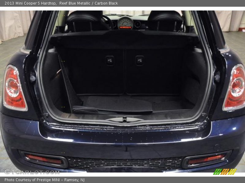 Reef Blue Metallic / Carbon Black 2013 Mini Cooper S Hardtop