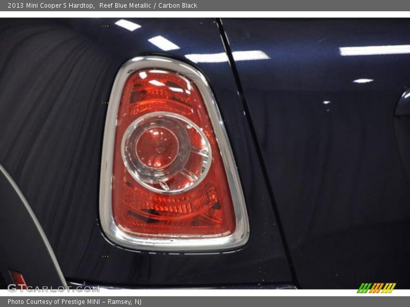 Reef Blue Metallic / Carbon Black 2013 Mini Cooper S Hardtop