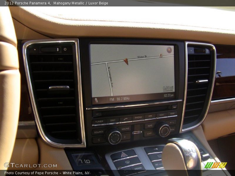 Mahogany Metallic / Luxor Beige 2012 Porsche Panamera 4