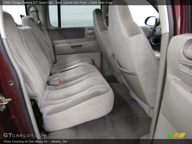 Dark Garnet Red Pearl / Dark Slate Gray 2003 Dodge Dakota SLT Quad Cab
