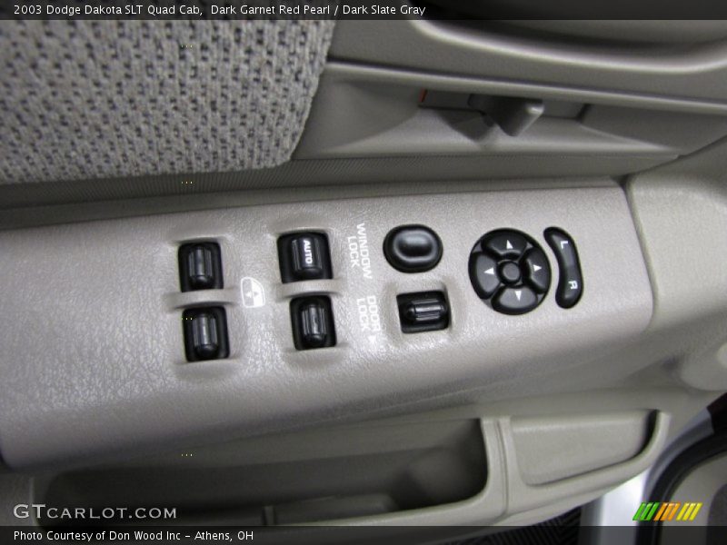 Dark Garnet Red Pearl / Dark Slate Gray 2003 Dodge Dakota SLT Quad Cab