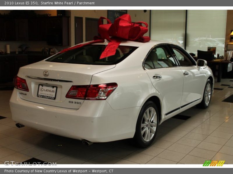 Starfire White Pearl / Parchment 2010 Lexus ES 350