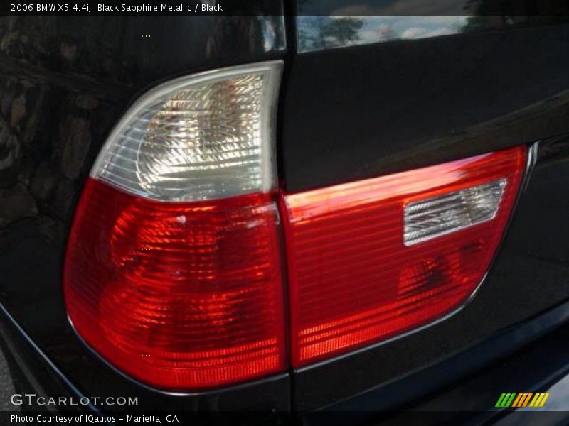 Black Sapphire Metallic / Black 2006 BMW X5 4.4i
