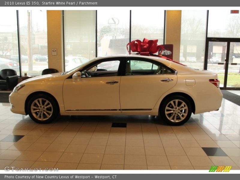 Starfire White Pearl / Parchment 2010 Lexus ES 350