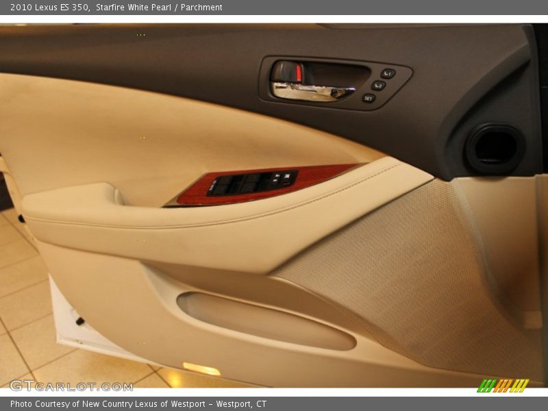 Starfire White Pearl / Parchment 2010 Lexus ES 350